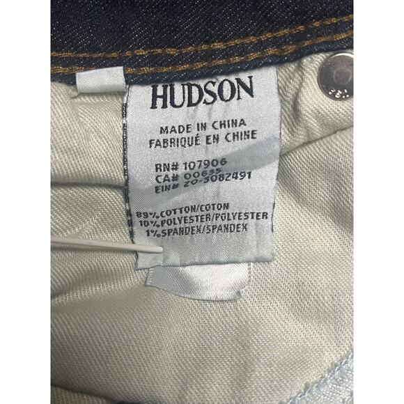 Hudson Jeans Womens 31 Beth Baby Boot Stretch Denim Flap Pockets NM176ZPZ - Picture 7 of 12